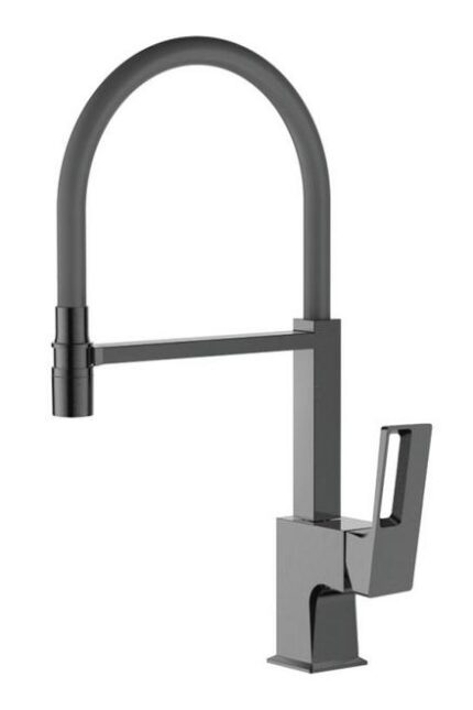 L4092D-12 Смеситель для кухни с гибким изливом LEDEME (магнитный держатель)