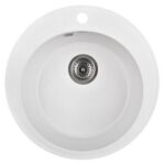 Кухонная мойка из искусственного камня WISENT WR510-28 Белая